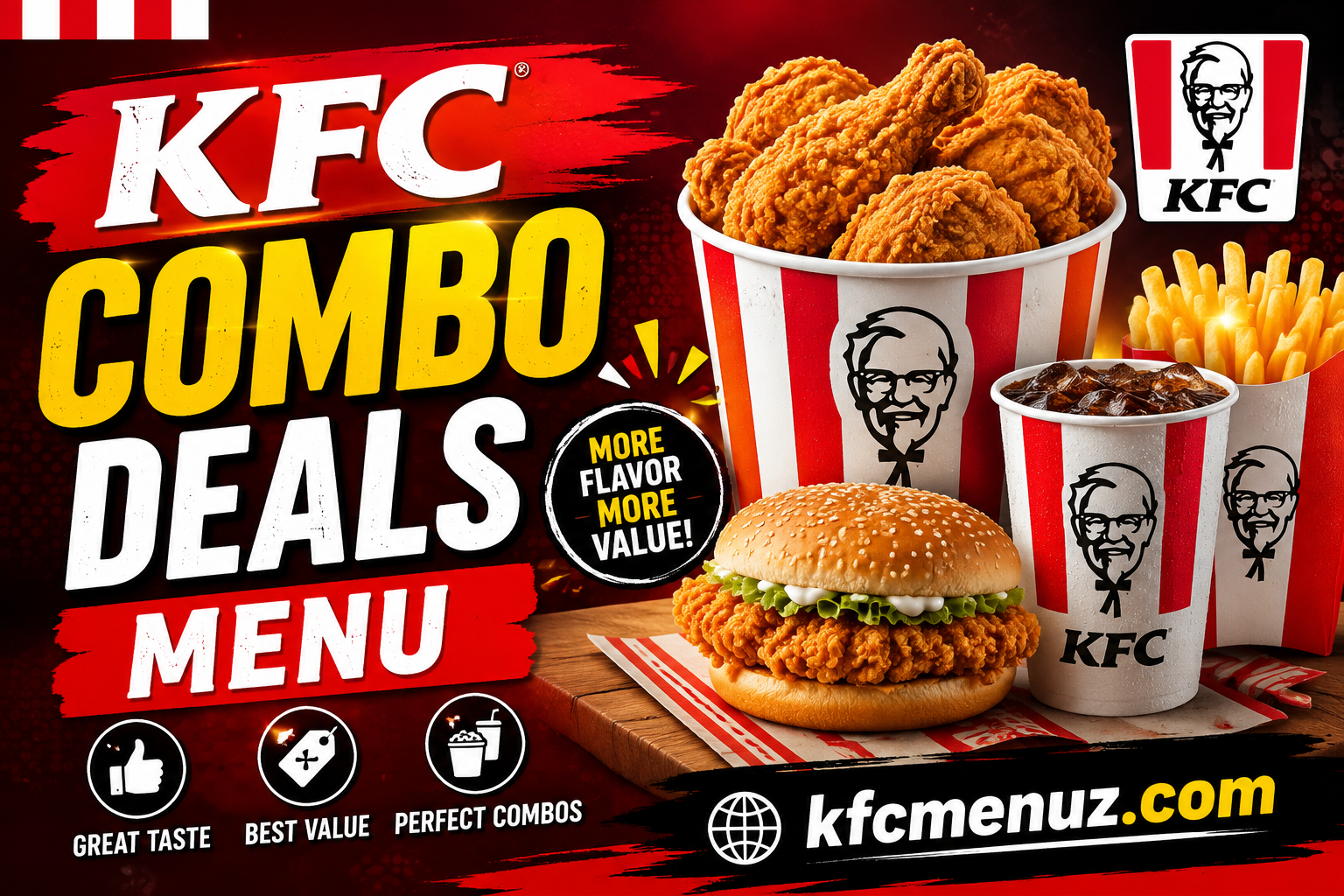 KFC Combo Deals Menu with Prices 2026