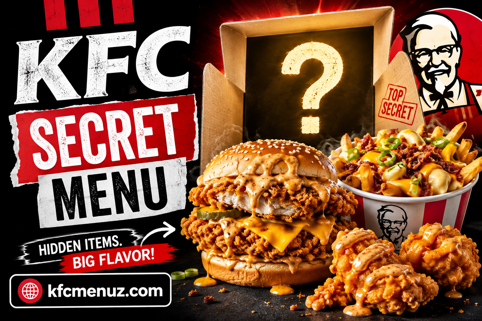 KFC Secret Menu with Prices 2026