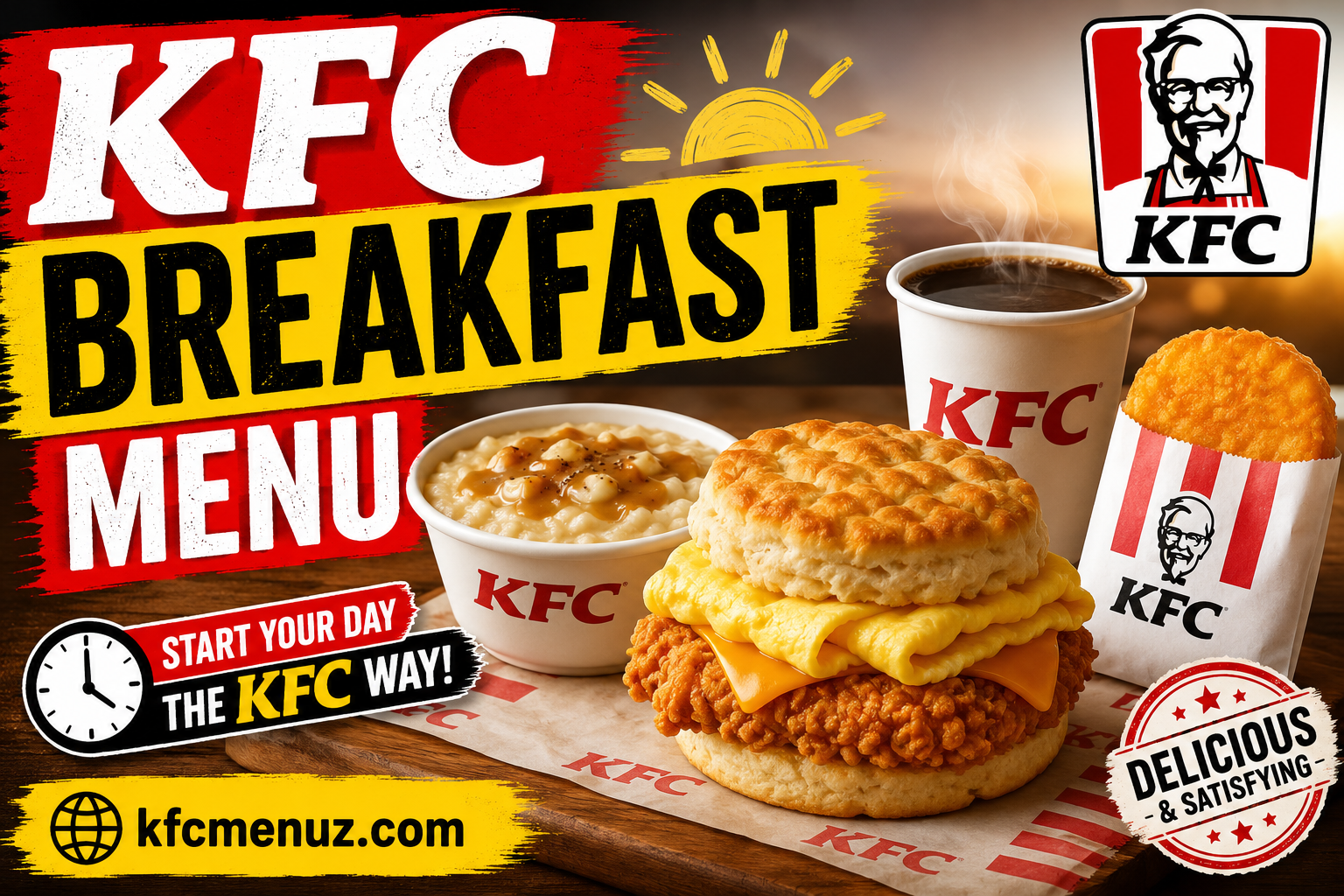 KFC Breakfast Menu with Prices 2026