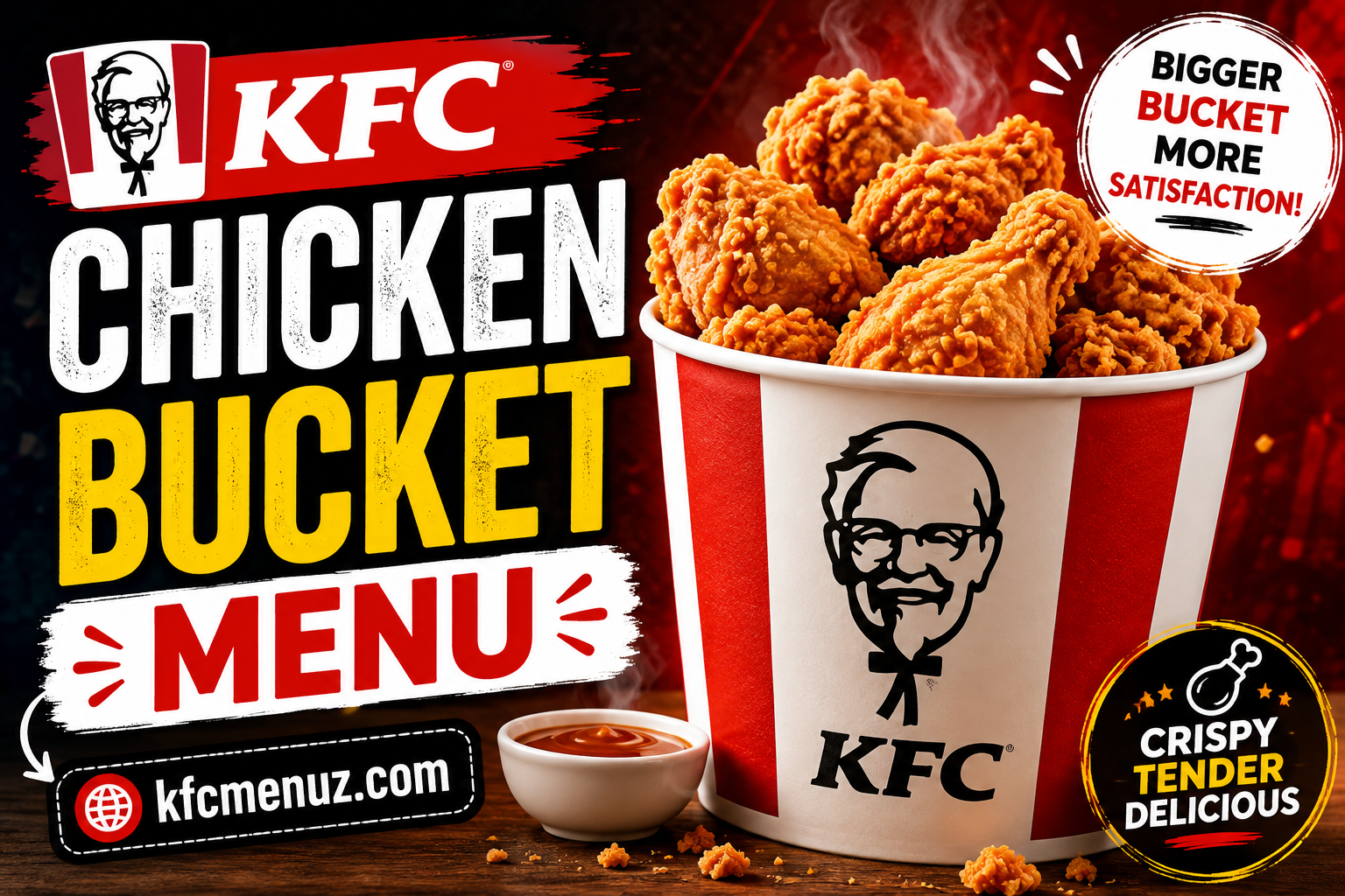 KFC Chicken Bucket Menu with Prices 2026