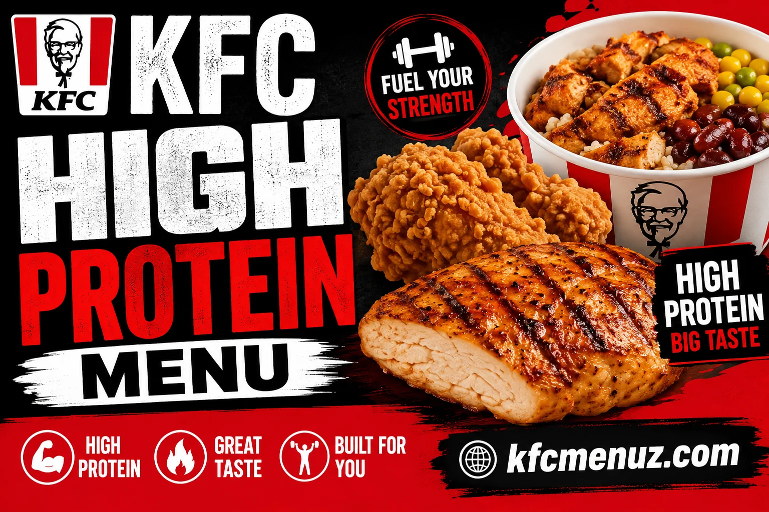 KFC High Protein Menu with Prices 2026