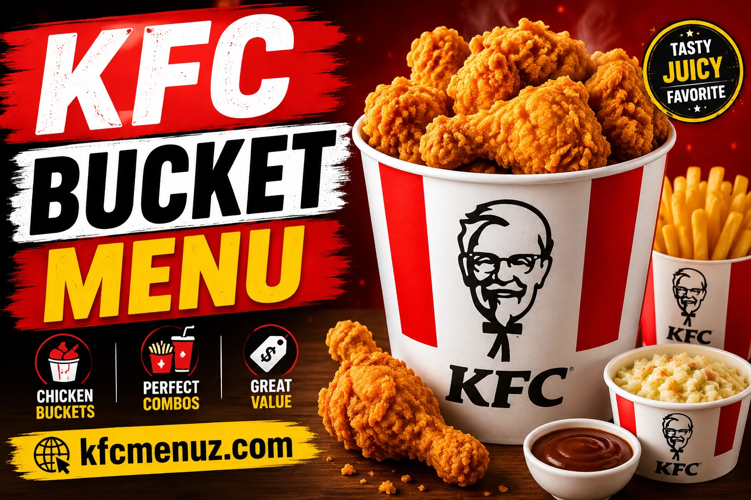 KFC Bucket Menu with Prices 2026