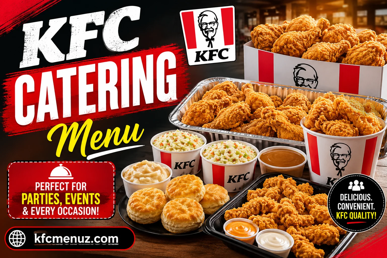 KFC Catering Menu with Prices 2026