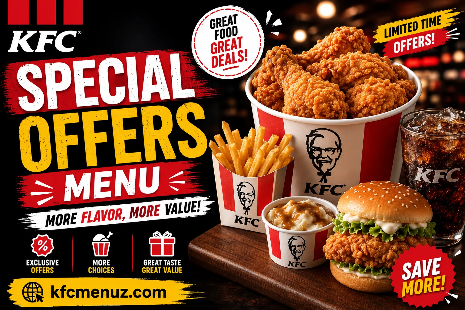 KFC Special Offers Menu with Prices 2026