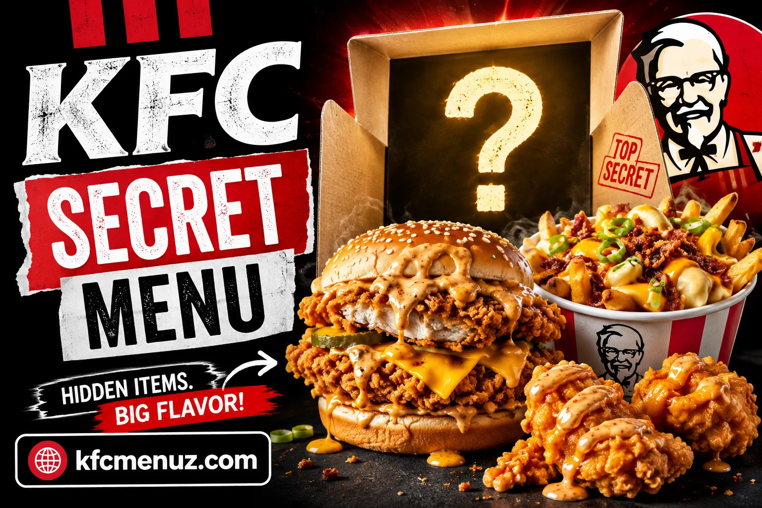 KFC Secret Menu with Prices 2026